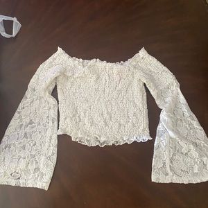 Guess Crop Top White